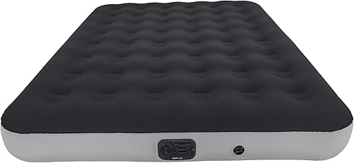 Miniatura 2 de Coleman River Gorge 9.5" Queen Airbed - Bomba de aire con batería incorporada, colchón inflable, protector de pinchazos, diseño duradero, todo