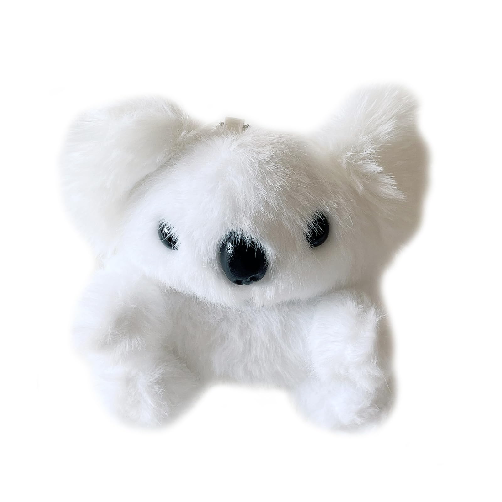 Yatchen Furry Case Compatible with AirPods Pro,Funny Cute 3D Cartoon Plush Koala Design Fluffy Soft Warm Cover Case Carrying Charging Box with