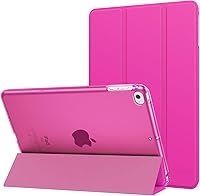 Vista 35 de MoKo - Funda compatible con iPad mini 5 2019/Mini 4 2015 (5ta/4ta generación de 7.9 pulgadas), fina, ligera, con soporte, con protector traslúcido