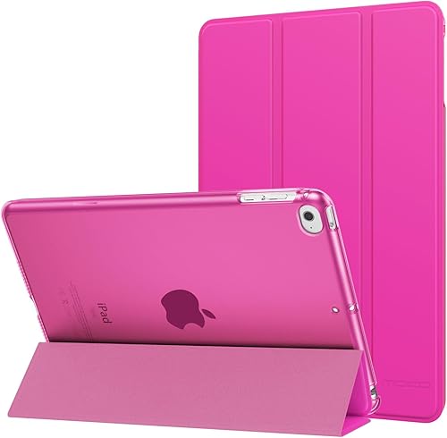 Miniatura 35 de MoKo - Funda compatible con iPad mini 5 2019/Mini 4 2015 (5ta/4ta generación de 7.9 pulgadas), fina, ligera, con soporte, con protector traslúcido