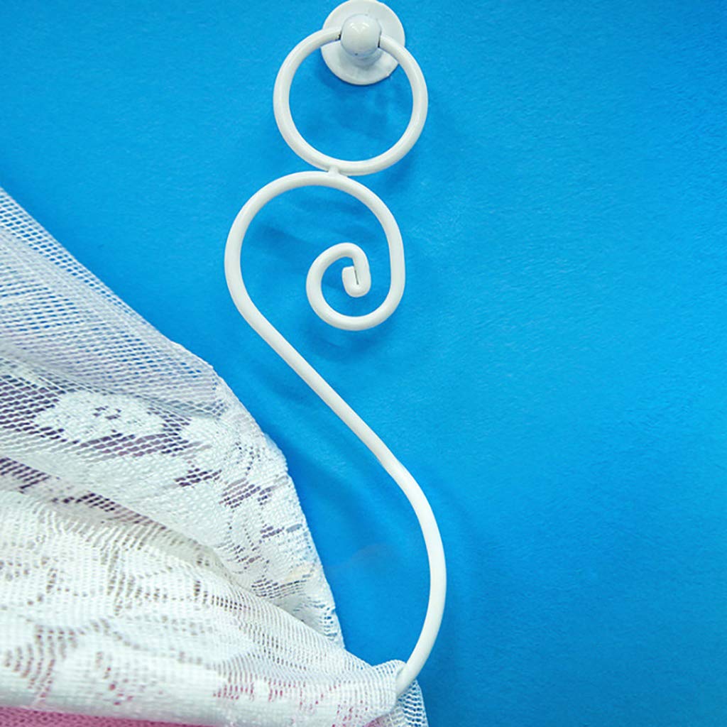 Baldacchino In Pizzo Per Lettino Bambini – Zanzariera, 270 Cm, Con Anello Da 65 Cm, In Poliestere Traspirante