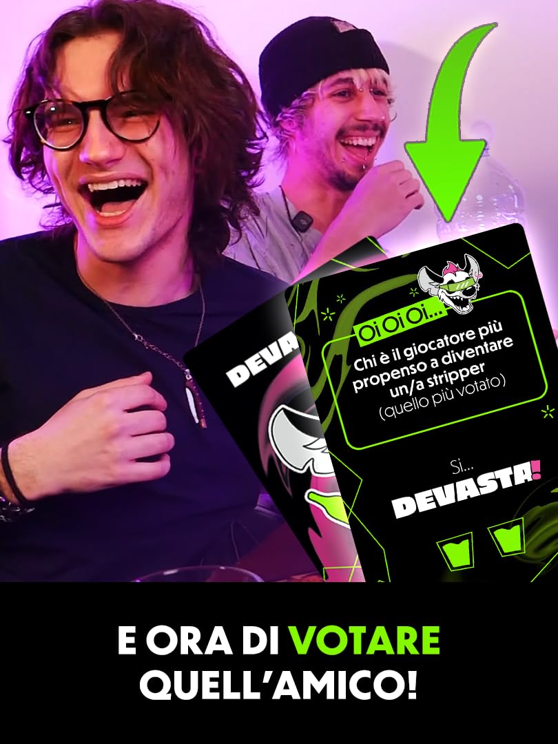 Gen Z Drinking Game | Gioco da Tavolo alcolico per Gen Z (18+) | Carte per Bere, sfide, obbligo o verità e Gossip | Perfetto per L'Estate, Compleanni e Serate tra Amici o universitarie