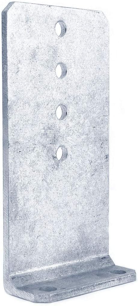 (2) 10" Aluminum L-Type Boat Trailer Bunk Bracket Kit with Stainless Steel Mounting Hardware …