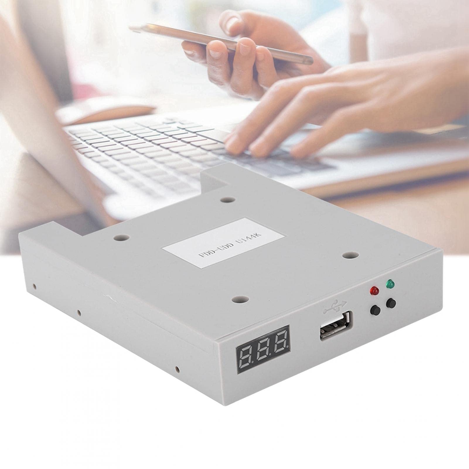 CUEA Emulador de Disquete, Emulador de Disquete Portátil Profesional de Gran Capacidad para Bricolaje para Mantenimiento