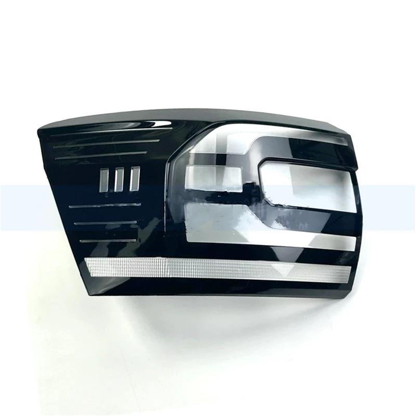 Copertura Fanale Posteriore Sinistro Per VW T-Cross E Tacqua 2020-2023 – Paralume In ABS Trasparente/Nero, Protezione UV