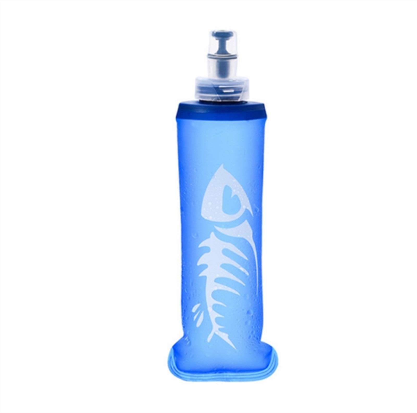 250/500 ml TPU zusammenklappbare, faltbare Soft-Flasche, Wasserflasche, Sportbecher, Wasserbeutel, Wasserkocher, Trinkrucksack, Blase, Wasserreservoir