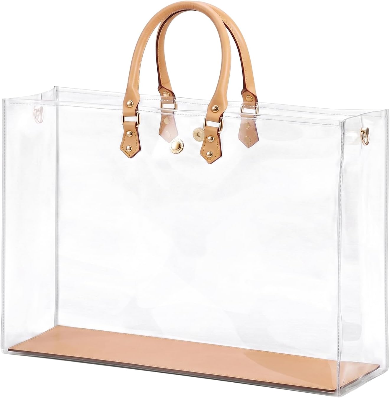 Clear TPU DIY Tote Bag Handbag Making Kit-Luxury Paper Bag Purse Making Kit Birthday Holiday Gift Bag