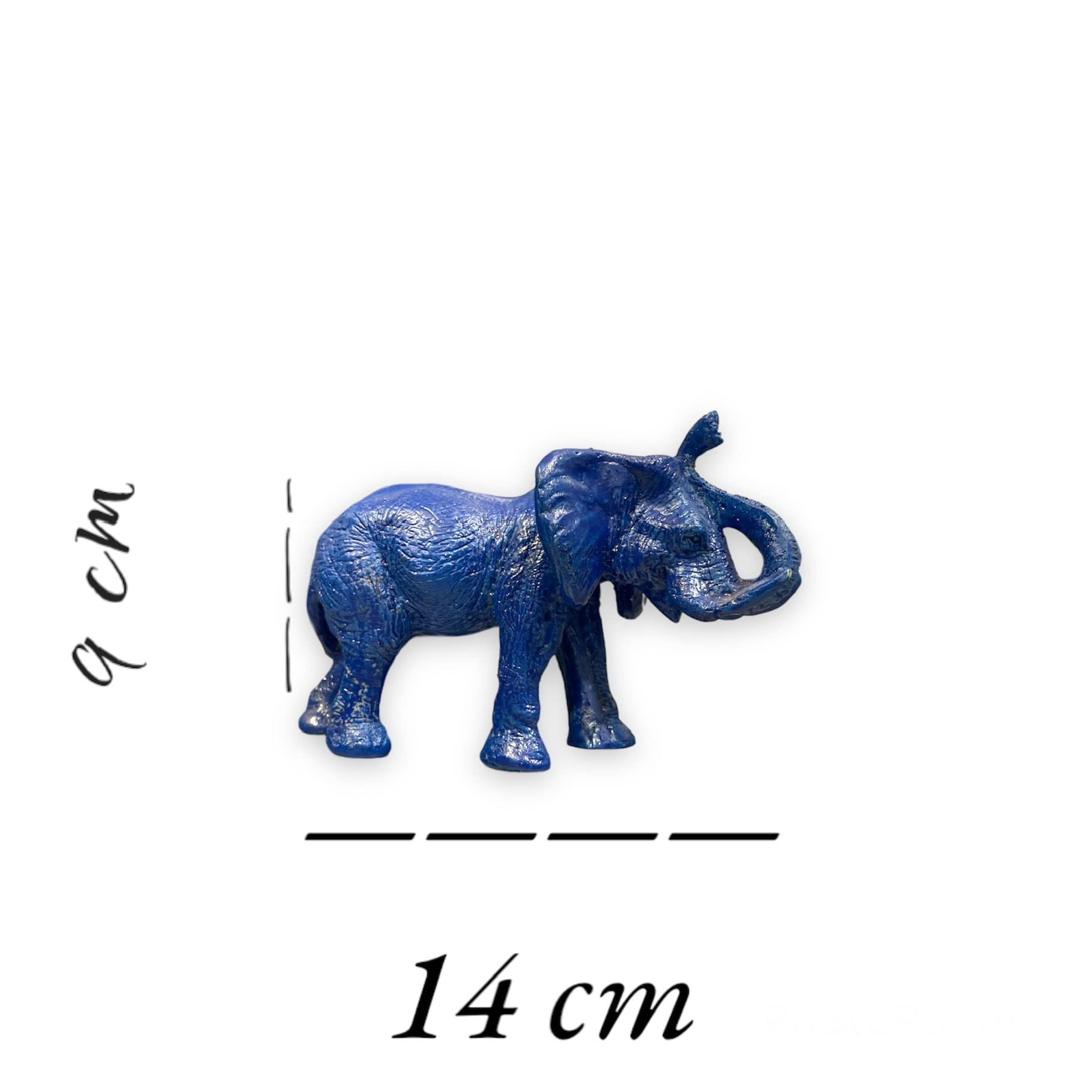 Amazon.com: Elephant and Rhinoceros Blue Feng Shui Amulet Cure