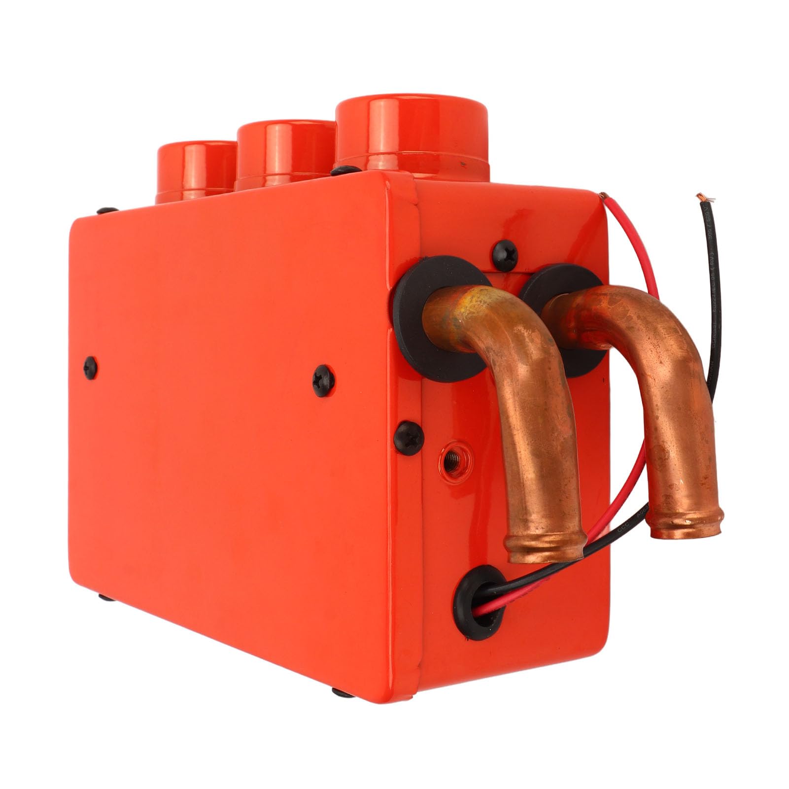 Calentador de Automóvil, 3 Orificios, 50 W, Ultra Silencioso, Calentamiento Rápido, Carcasa de Hierro de Cobre, Fácil de Instalar, Descongelador de Parabrisas Compacto, Calentador Portátil