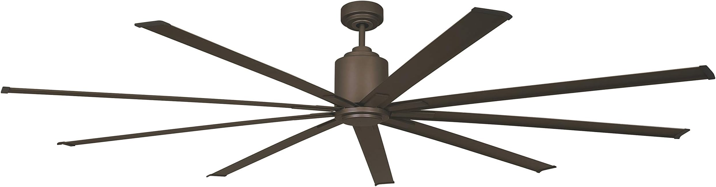 Big Air96" Industrial Indoor/Outdoor Ceiling Fan, 6 Speed with Remote, Oil-Rubbed Bronze