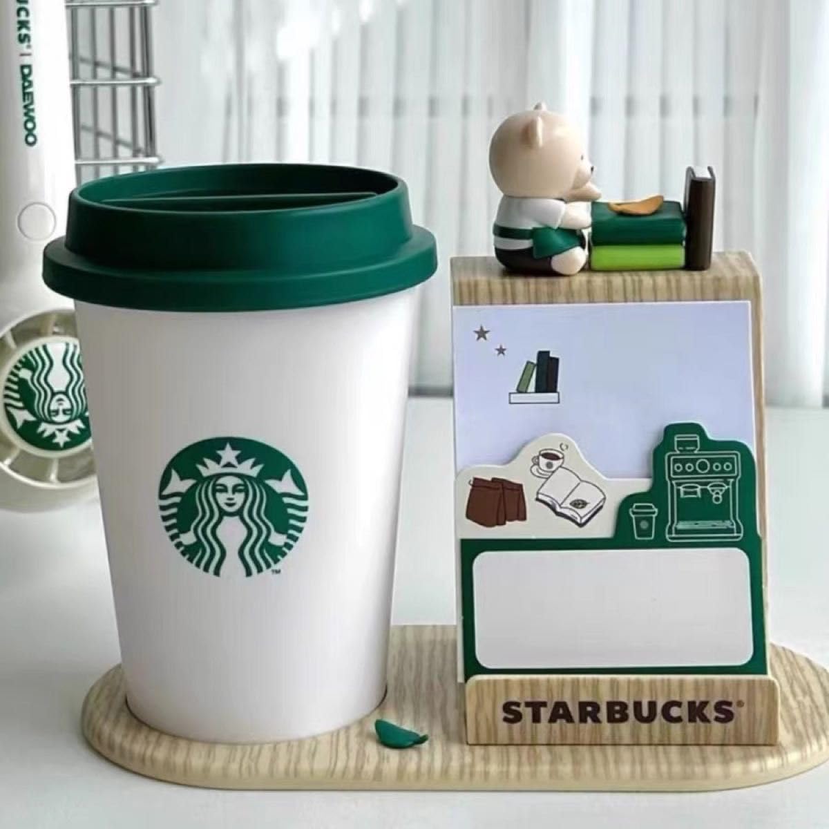 Amazon.co.jp: スターバックス海外限定 ベアリスタ ペン立て