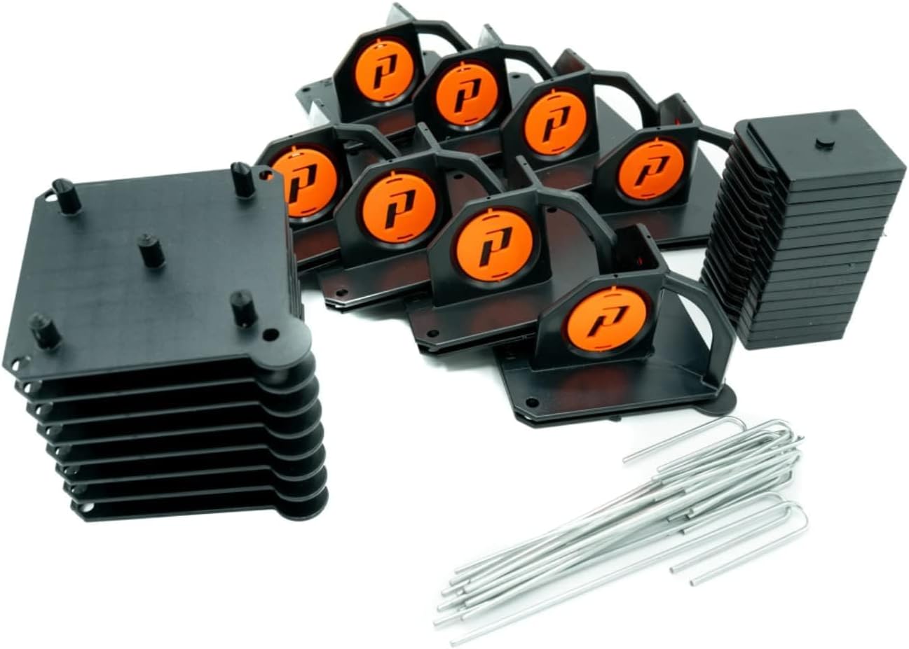 Elite Package - 3 in 1 Cornhole Board Stabilization System Keeps Boards Level & Protected, Works On Virtually Any Surface