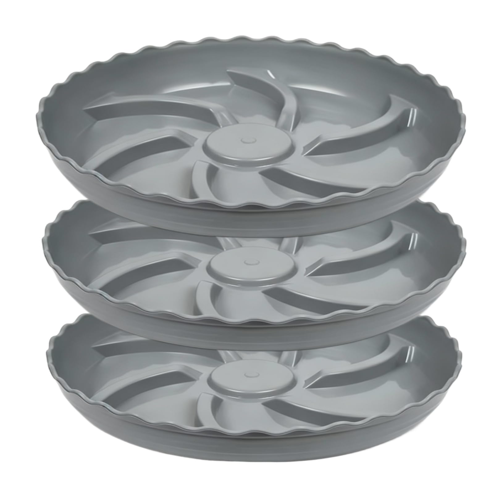 Prettyia Plant Saucer Plant Pot Tray Multi-Size