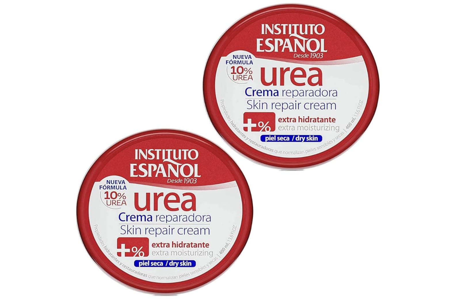 Instituto Espanol 400 ml Urea Cream, 14 oz, Pack of 2