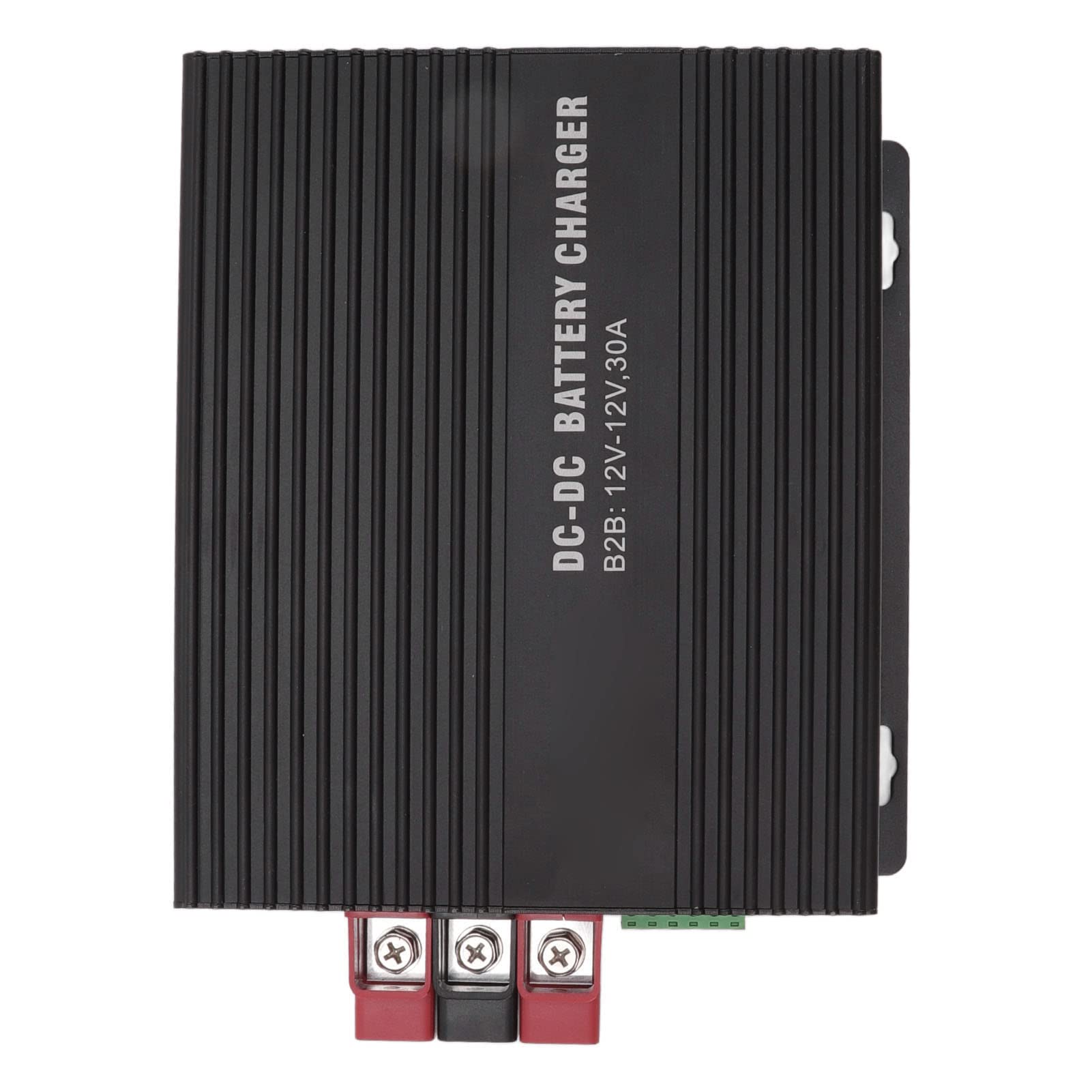 Caricabatterie da CC a CC, Caricabatterie da CC a CC Controller Solare Lega di Alluminio Connessione APP Mobile Caricatore per Auto Automatico 12V, Caricabatterie (B2B1230)