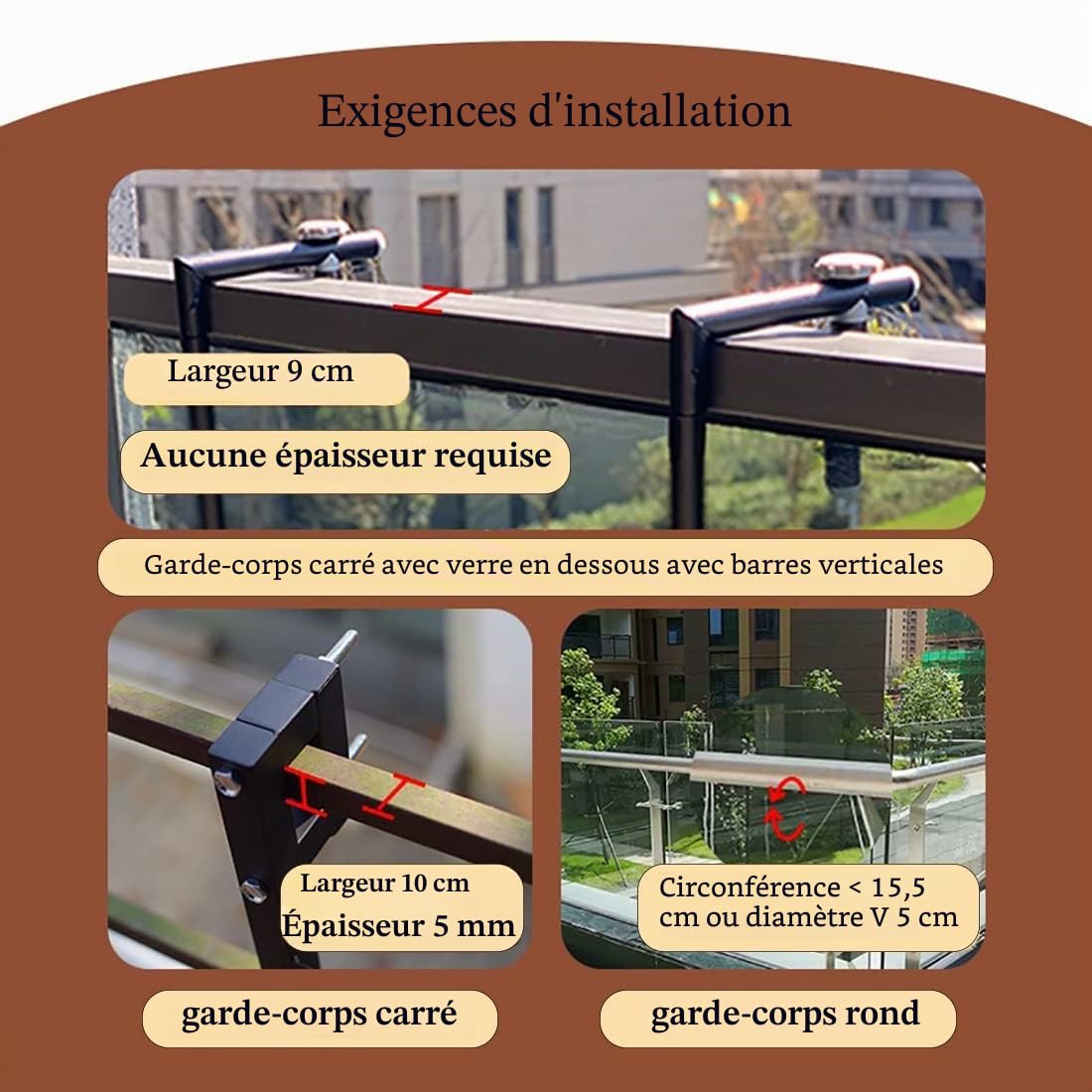 Table Balcon Suspendue Rabattable, Console Extensible, Jardin Extérieur, Pliante Murale, Balustrade Terrasse, Multifonctionnelle Loisirs ( Color : Wit)