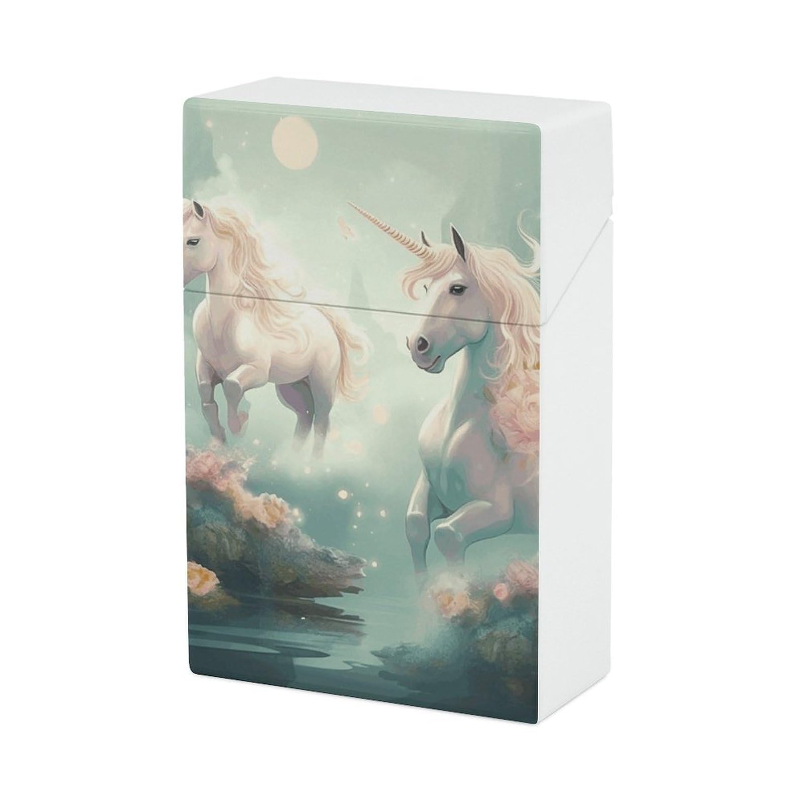 unicorn cigarette case Amazon.com: Eclipse Mystical Design Crushproof Metal Case, Kings, 3102BFairy : Health & Household Fantasy Unicorn Cigarette Case Business