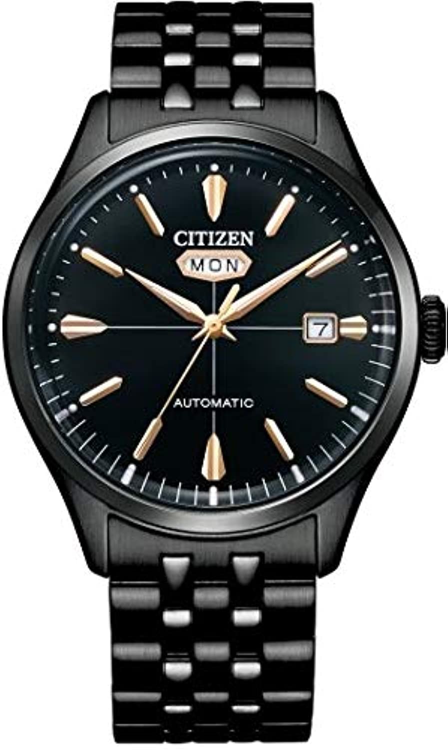 Citizen Stainless Steel Analog Black Dial Men Watch-Nh8395-77E, Black Band (B08YK9XF28) Amazon Price History, Amazon Price Tracker