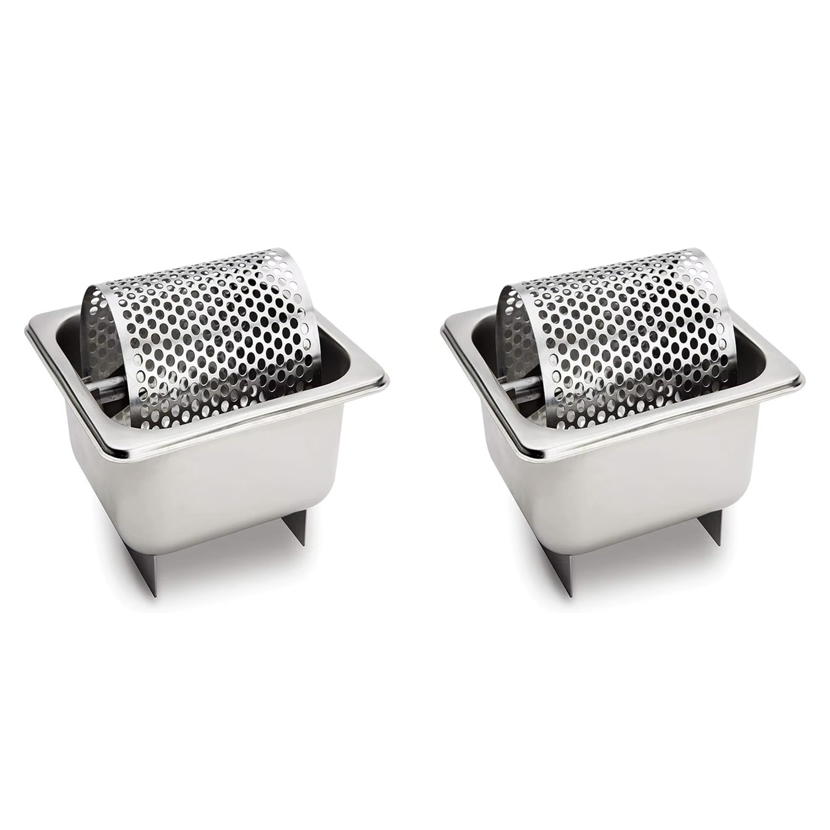 Vjsujehgy 2X Stainless Steel Butter Wheel - Melted Butter Dispenser for Even Spreading, Essential Kitchen Gadget