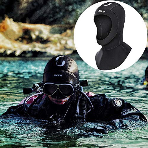 image for Skyone Neoprene Wetsuit Hood Scuba Diving Hood 3MM 5MM for Men Women Y