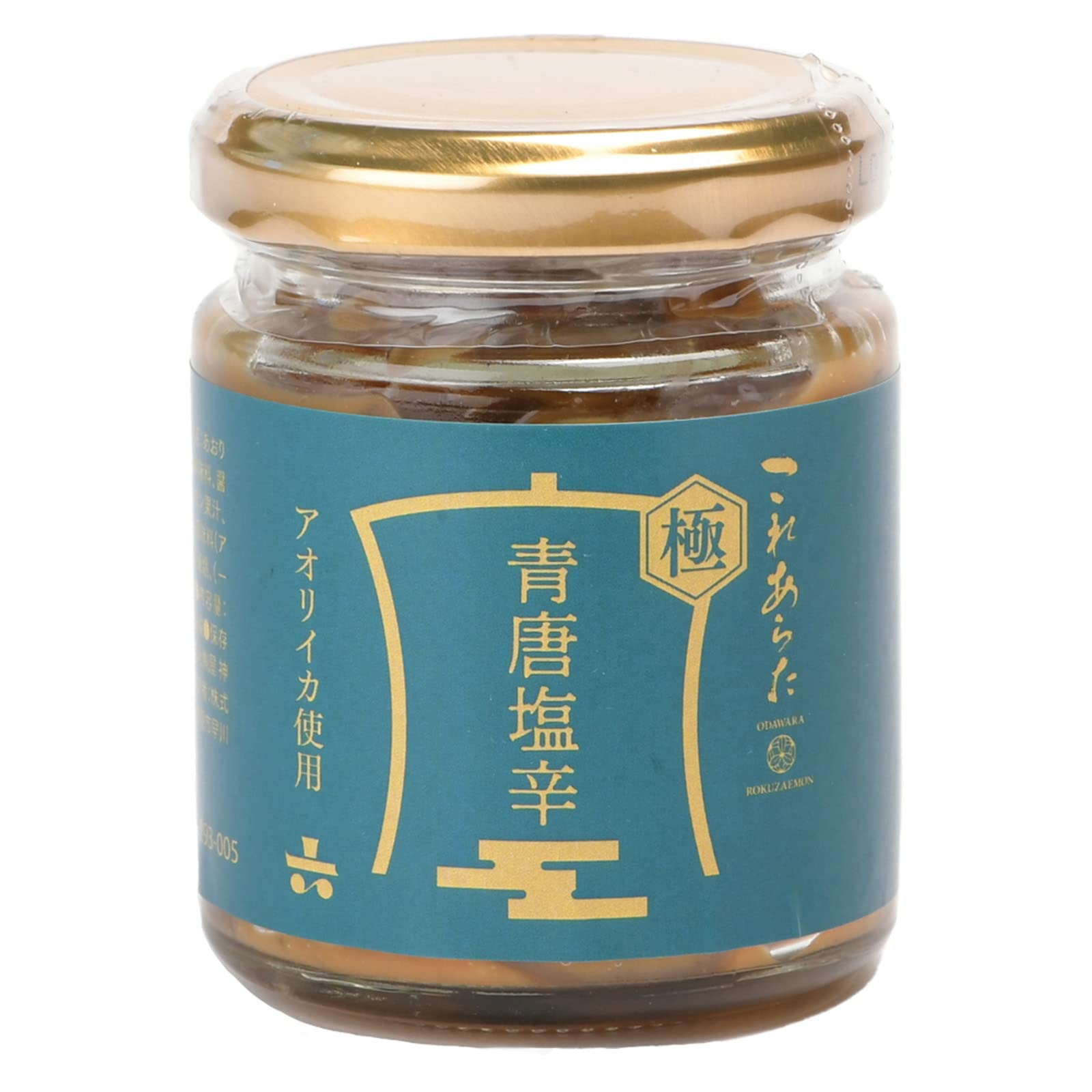 Amazon.co.jp: 六左衛門 [魚商 小田原六左衛門] 極・青唐塩辛 90g