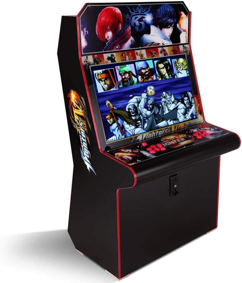 Hppgame Arcades Full-Size Commercial Grade Cabinet Arcade Machine | 2847 Classic Games + 38 3D Games | 2 Joysticks | 32" Screen