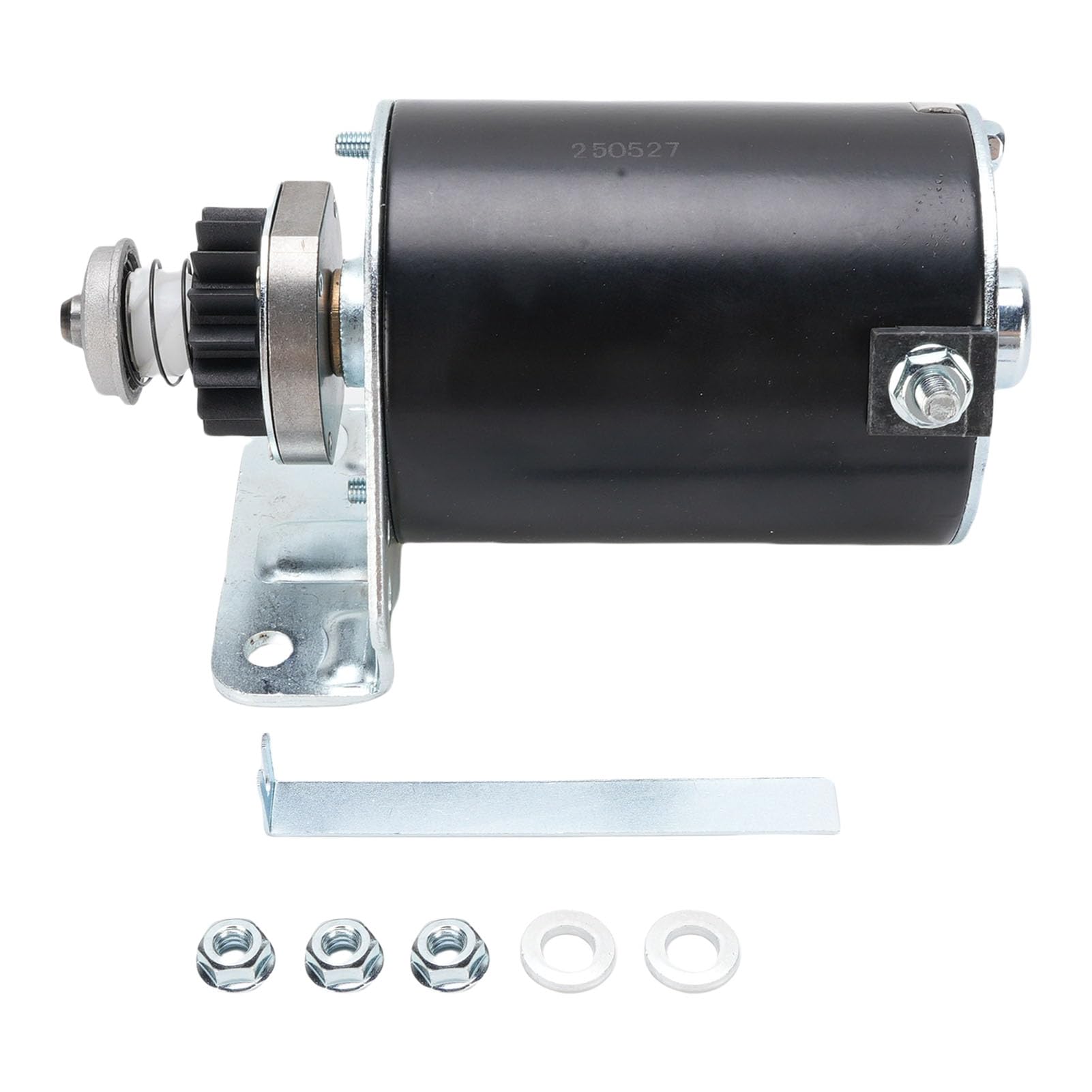 Acouto Motor de Arranque de Cortacésped Motor de Arranque de Cortacésped, de Repuesto de Engranaje de Acero, 16 Dientes para Modelos LA145 LA165 LA175