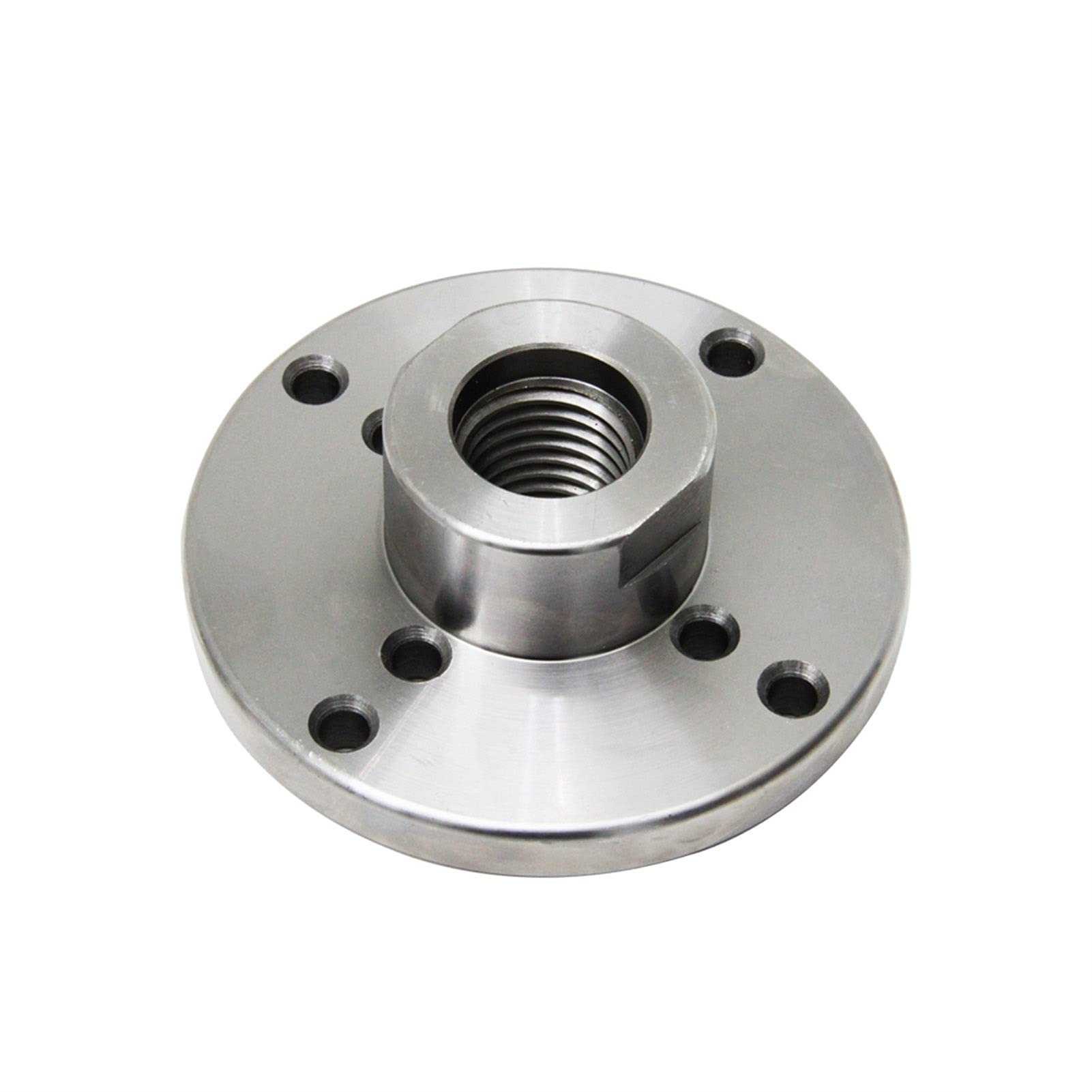 placa frontal de torno de madera,plato de torno, Accesorios de placa frontal de torno de madera de 4 '', resistentes al desgaste, prácticos, for máquina de carpintería con rosca M33 X 3,5, placa front