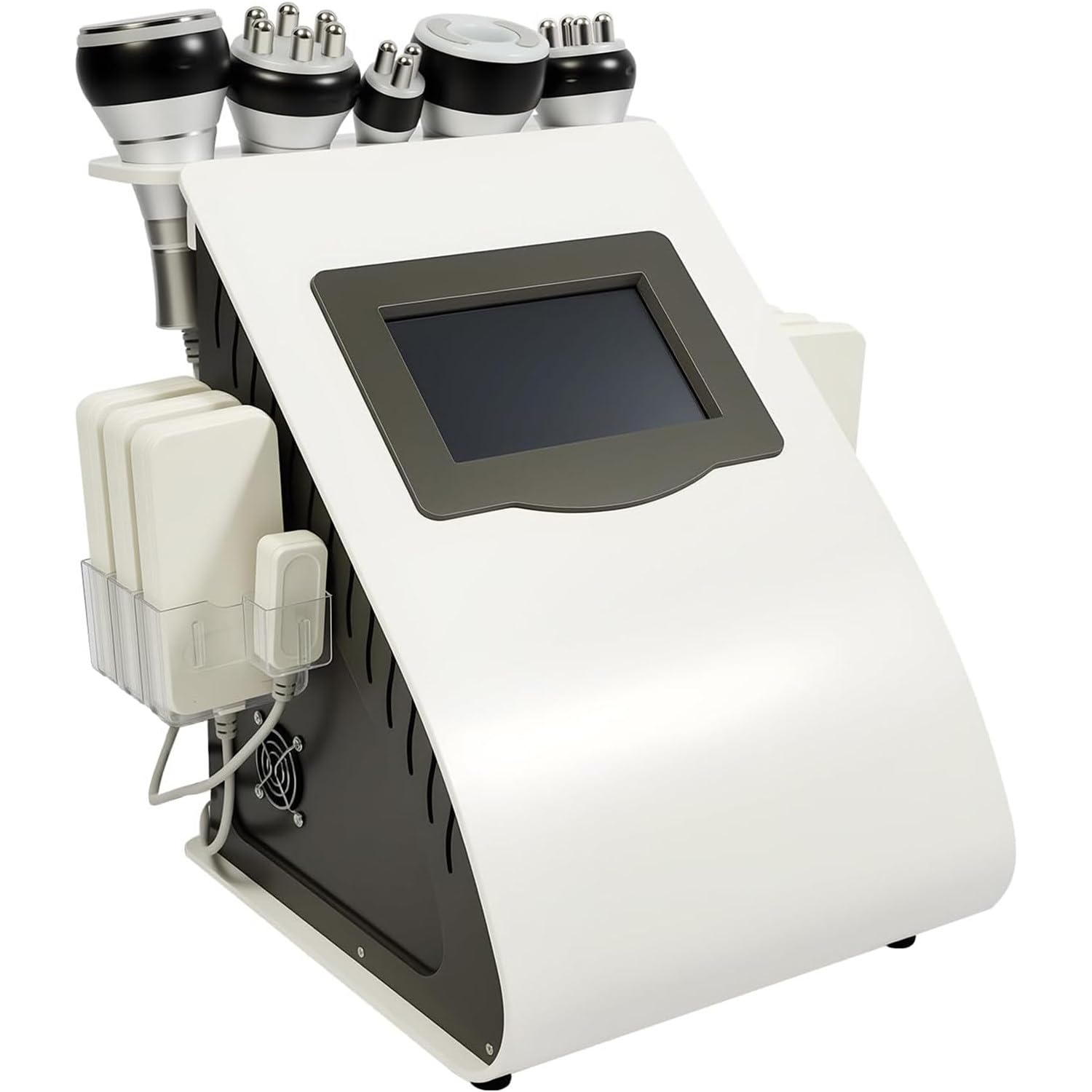 Máquina de Cavitación 6 en 1, Masajeador Corporal Multifuncional Profesional. Dispositivo de Radiofrecuencia para Levantar la Piel, Reducir Arrugas y Celulitis en Brazo,Cintura, Muslo,Cadera