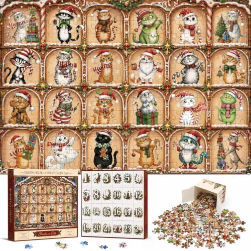 Advent Calendar 2026 Christmas Jigsaw Puzzles for Adults image 2