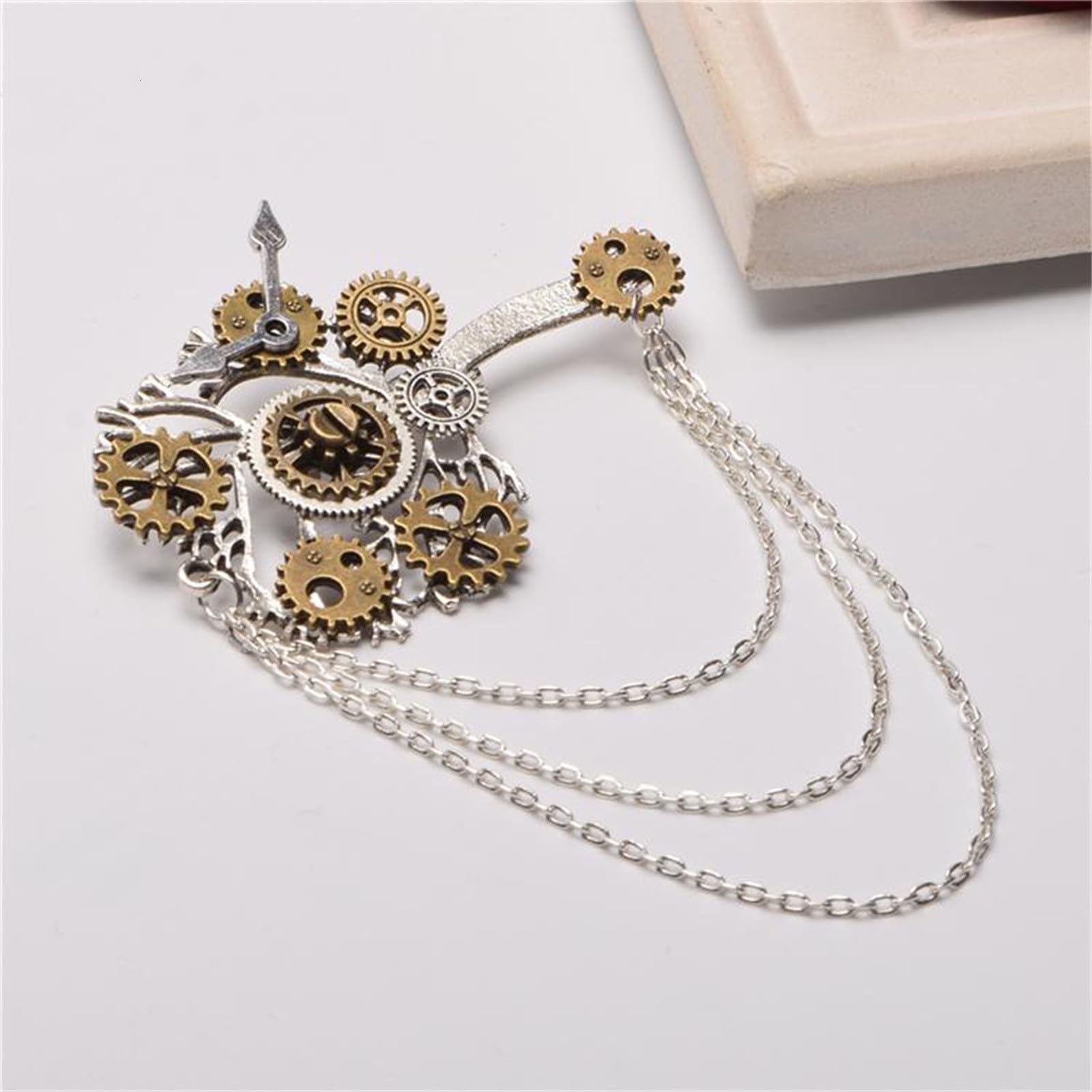 ハンドメイドブローチ　スチームパンク Amazon.co.jp: スチームパンクブローチ スチームパンク