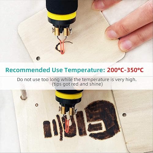 Miniatura 4 de Juego de 2 bolígrafos de pirrafía para quemar madera