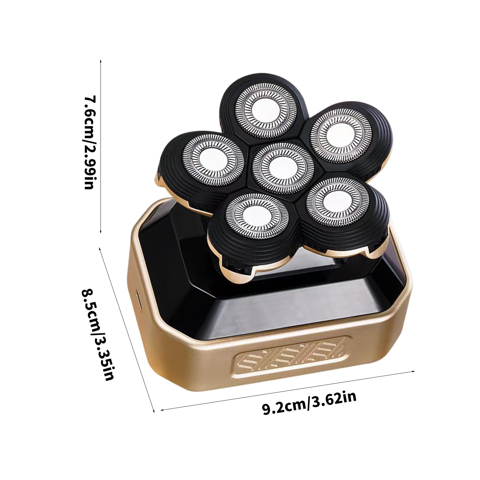Multiuso Ricaricabile Capelli Trimmer e Rasoio Set Uomini 6 Floating Trimmer Capelli per Personalmente Grooming Uomini Galleggiante