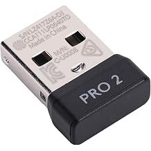 Jiawu USB Receiver for G PRO 2 Mouse, Dongle Receiver with Lightspeed Wireless Dongle, Wireless Technology Automatic Pairing for Gaming and Daily Use