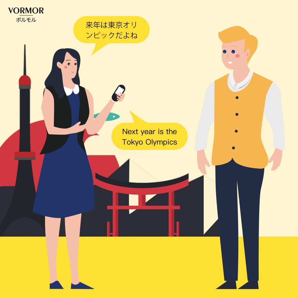 Amazon.co.jp: VORMOR MINITALK T8(ボルモル ミニトーク T8) 203ヵ国 