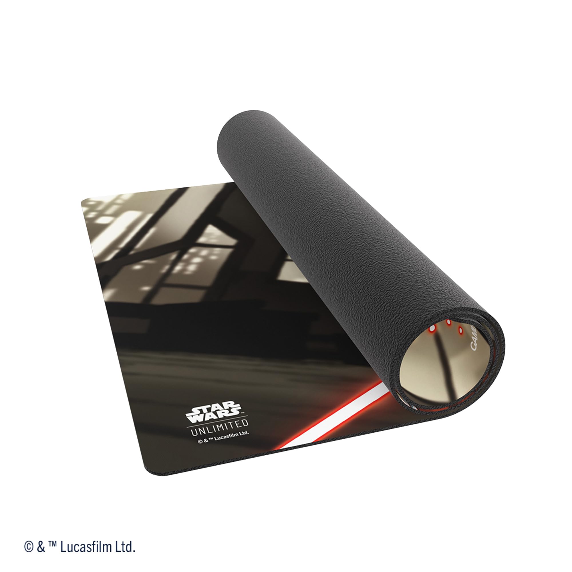 Star Wars Unlimited Darth Maul PRIME GAME MAT 24" x 14" Slip-Resistant Rubber Playmat by Gamegenic