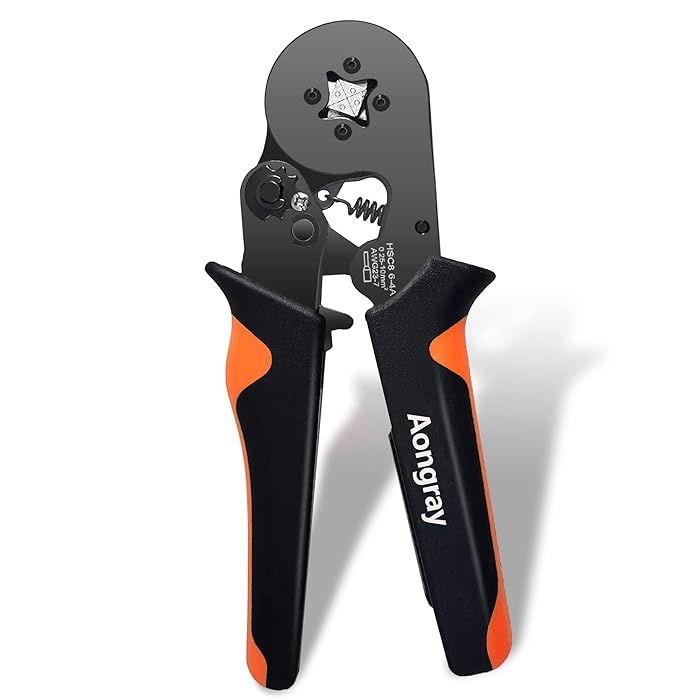 Buy Ferrule Crimper Plier, Aongray SelfAdjustable Ratchat Wire Crimping Tool [0.2510mm²