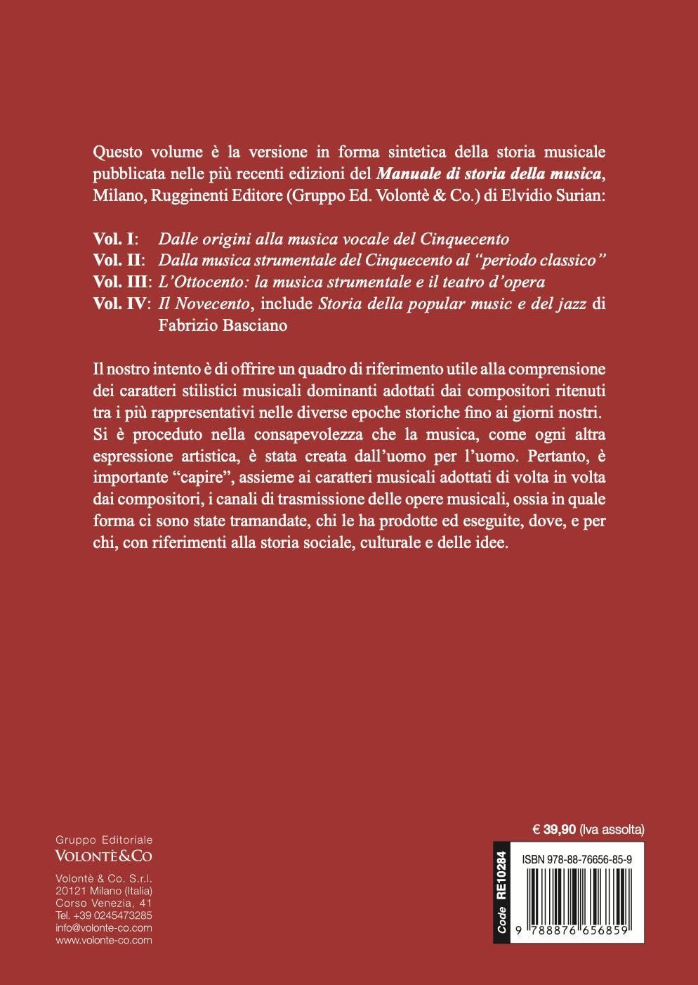 Profilo di storia della musica. Ediz. compatta
