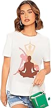VLAM Oversized Fit Yoga Tshirt for Men and Women | Oversized Gymwear Tshirts White