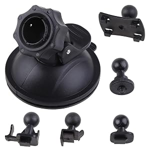 Car Suction Cup for Cam Holder Vehicle Video Recorder on Windshield 5 Types