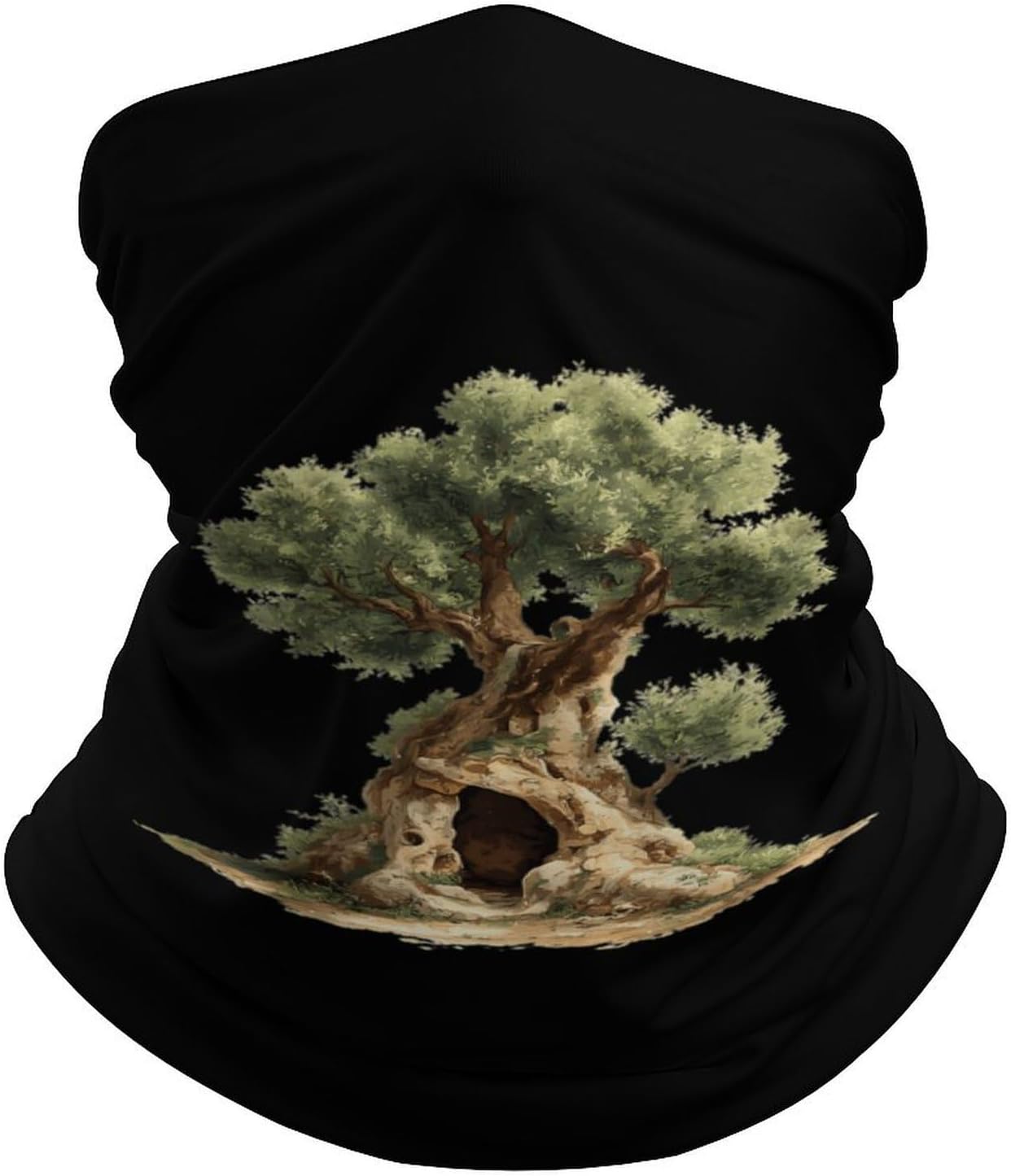 Tree Hollow Neck Warmer for Men Ski Gaiter Mask Face Scarf Windproof Scarves
