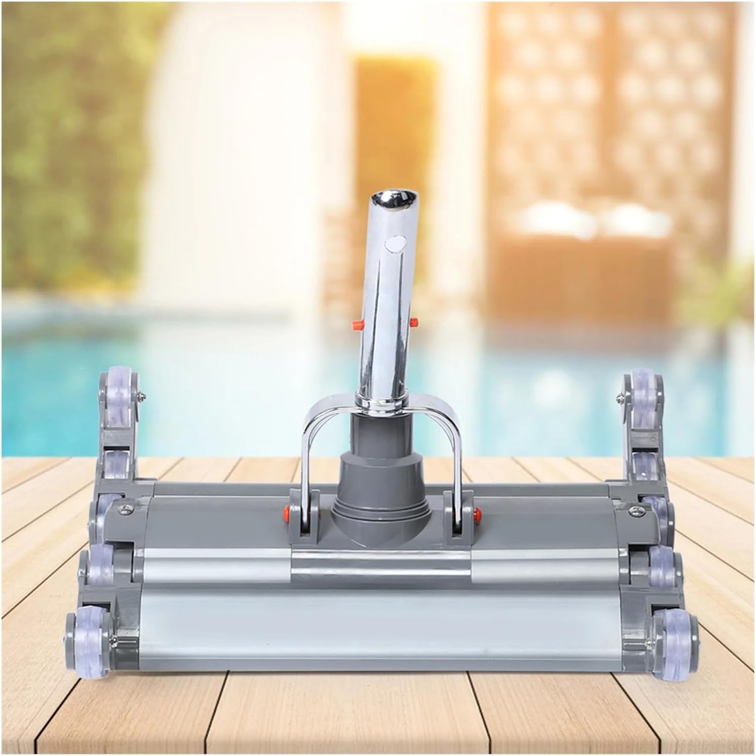 14in Swimming Pool Aluminum Alloy Vacuum Cleaner Dirt Suction Head Pool Cleaning Equipment Pool Dirt Suction Pool Vacuum Cleaner