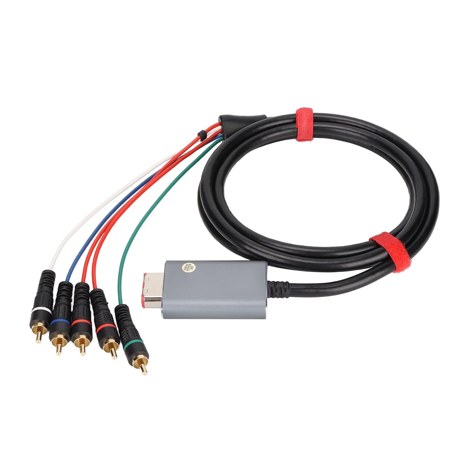Component Cable High Definition Double Shielded Plug and Play Digital AV Output Cable for 5.9ft Length NTSCPAL Consoles