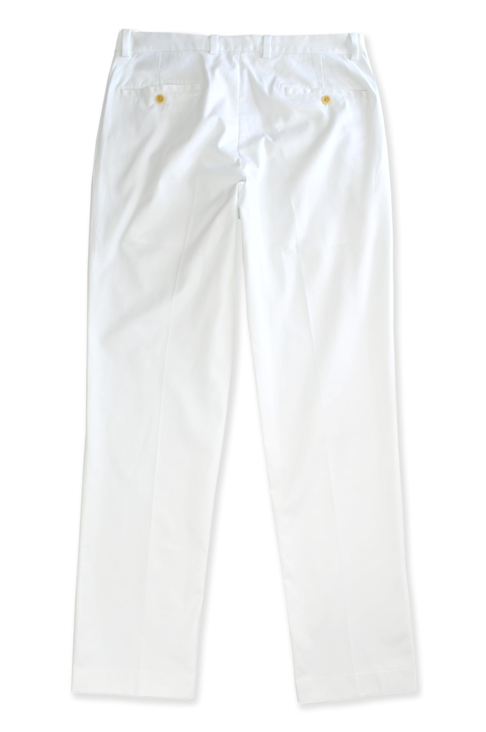 Brooks Brothers Clark Fit Supima - Pantalones chinos de sarga de mezcla de algodón para hombre