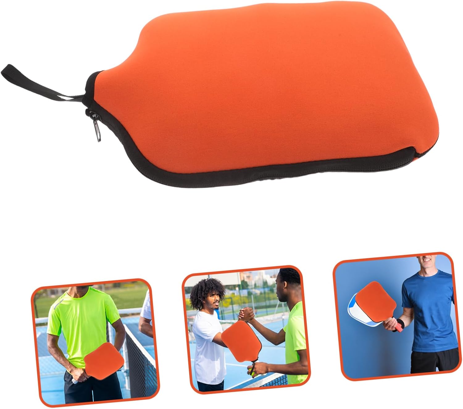 2pcs Pickleball Covers Padded Storage Case for Rackets Protective Sleeve Design Lightweight and Portable Pickleball Accessories