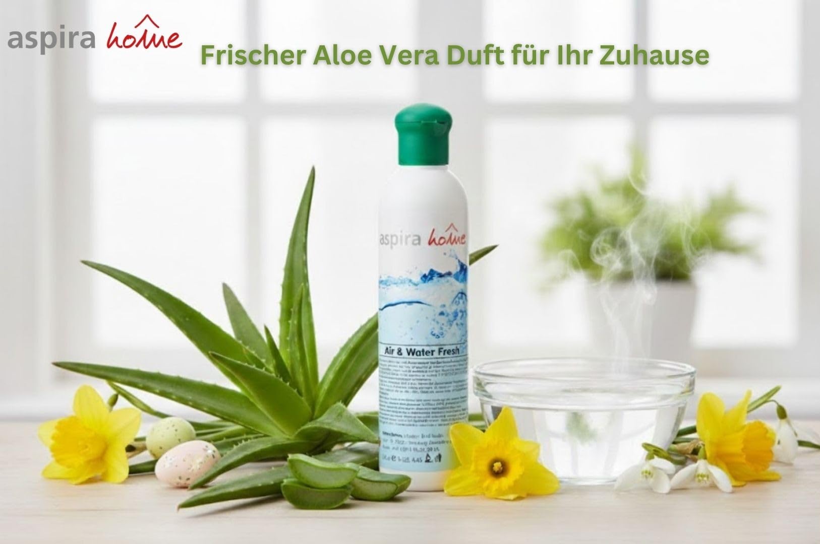 Aloe-Vera-Duftöl für Wasserstaubsauger & Airfresher Bowl (1 Liter)