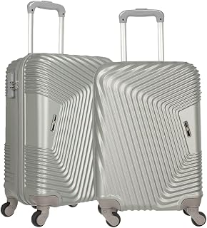 Conjunto de Malas de Viagens Para Bordo - Fibra Rígida 4xRodas 360°