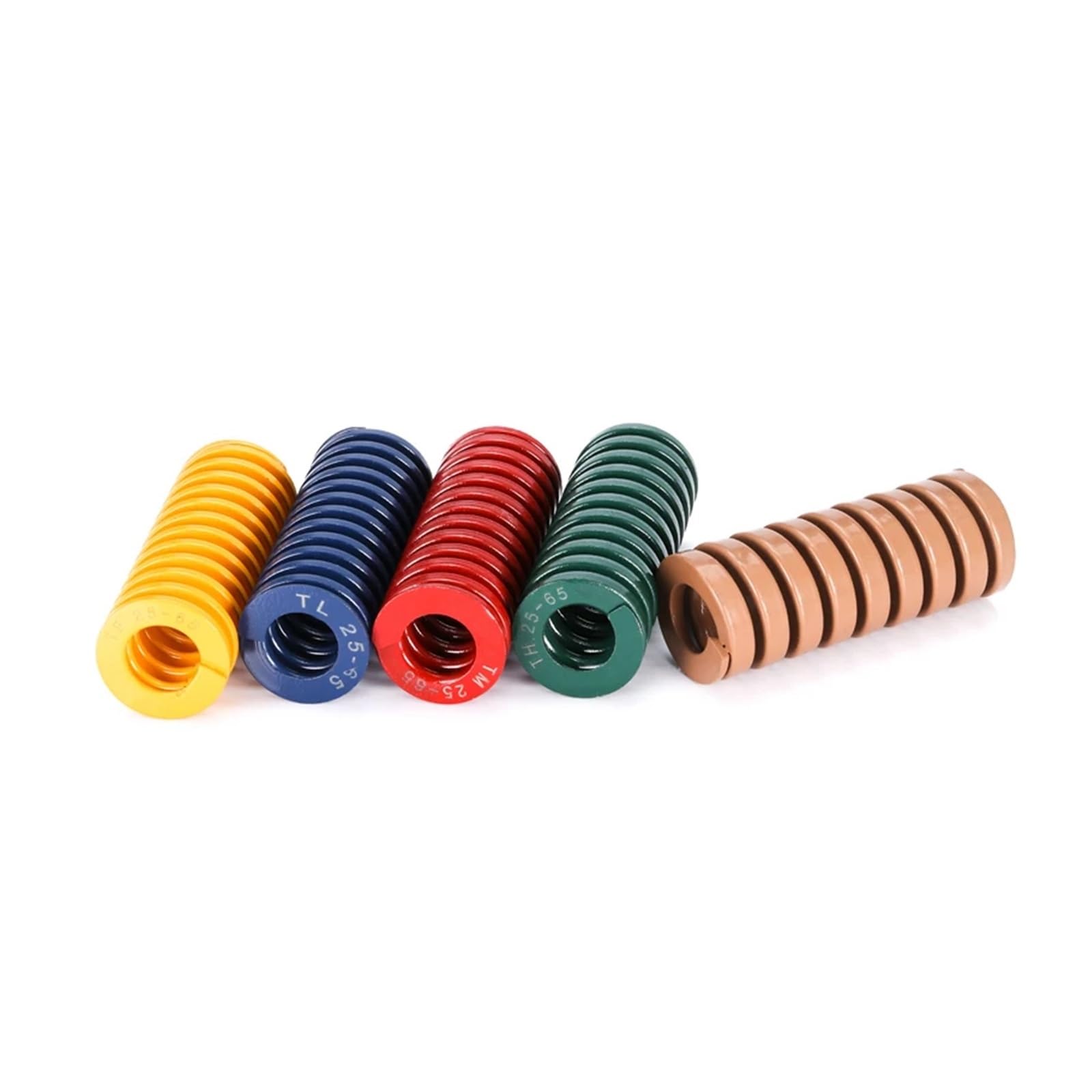 Lot de 2 ressorts de compression à charge moyenne, diamètre extérieur 8 à 40 mm, rouge(90mm,20mm (ID 10mm))
