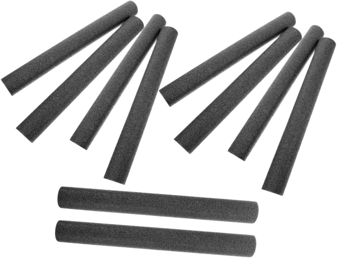 PRETYZOOM 10pcs Foam Tube for Tubing Insulation Tube Sleeve Pipe Foam Wrap Slip Insulation for Water Pipe and Air Conditioner