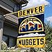 Denver Nuggets New Skyline Logo Double Sided House Banner Flag